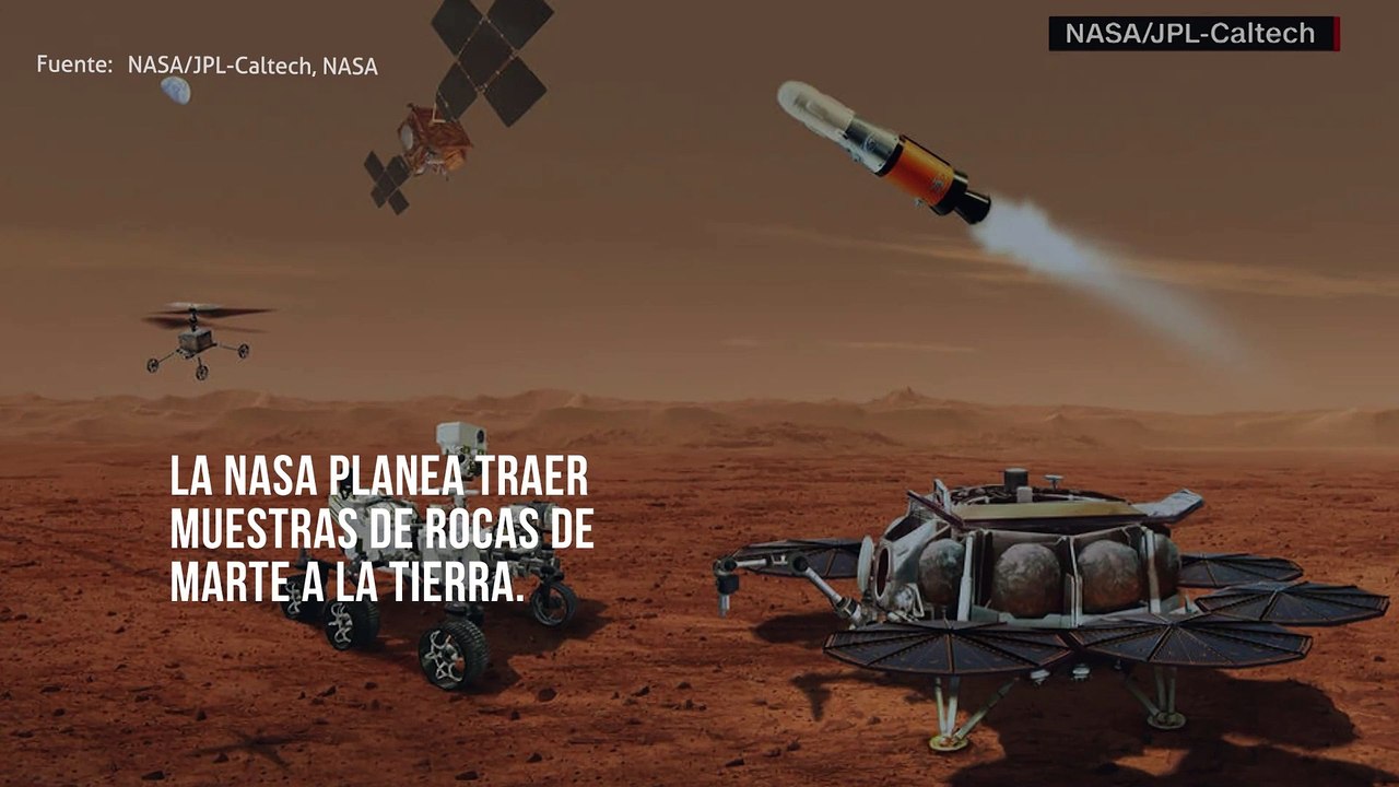 La NASA ahora planea traer rocas de Marte para el 2033