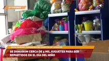 Se donaron cerca de 5 mil juguetes para ser repartidos en el día del niño