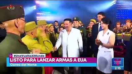 Corea del Norte, listo para lanzar armas a Estados Unidos