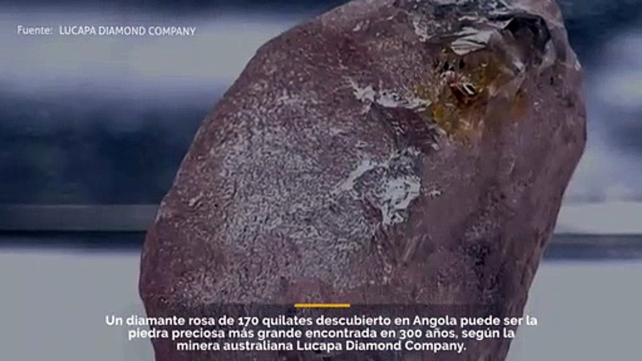 Con 170 quilates, este puede ser el diamante rosa más grande encontrado en 300 años