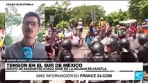 Informe desde Ciudad de Guatemala: migrantes atacaron sede de aduana en México