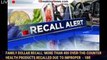 Family Dollar recall: More than 400 over-the-counter health products recalled due to improper  - 1br