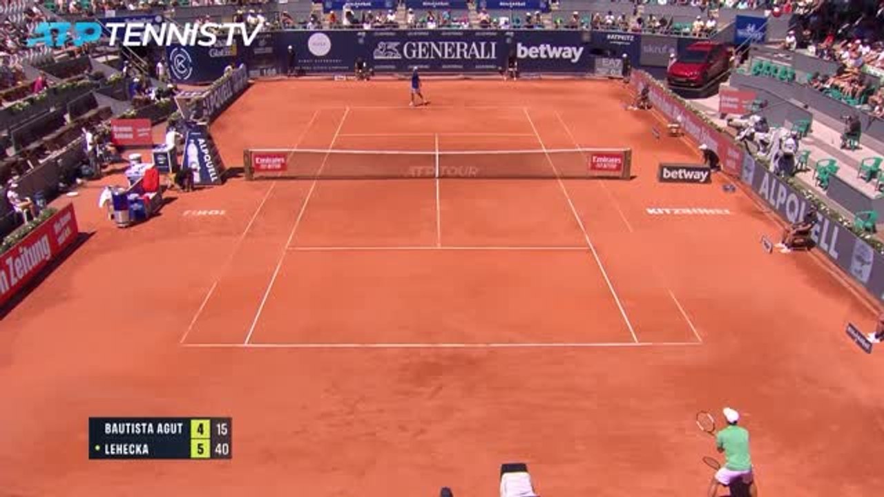 Highlights: Bautista Agut im Kitzbühel-Halbfinale