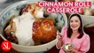 How to Make Slow-Cooker Cinnamon Roll Casserole