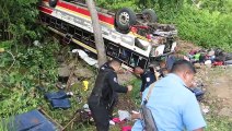 Acidente na Nicarágua deixa 16 migrantes mortos e 47 feridos