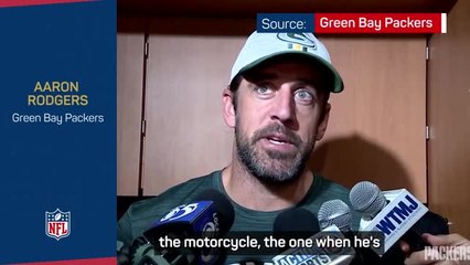 Download Video: Con Air - Rodgers dressed to impress on Packers return