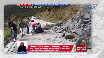 Emergency employment, tulong ng DOLE sa mga manggagawang naapektuhan ng lindol | UB