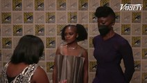 Danai Gurira and Dominique Thorne Black Panther 2 Comic-Con