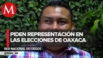 Personas con discapacidad visual piden tener representante en cargos públicos