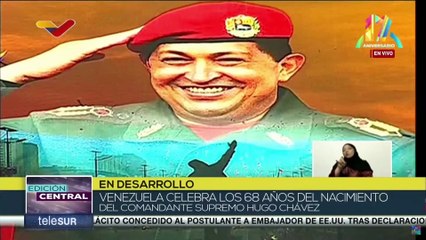 Venezuela celebra los 68 años del nacimiento del Comandante Hugo Chávez
