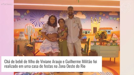 O chá de bebê de Joaquim, filho de Viviane Araujo e Guilherme Militão, explodiu o fofurômetro e nós podemos provar!