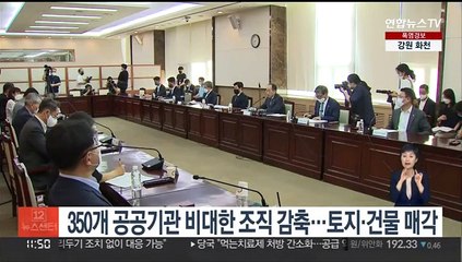 Descargar video: 350개 공공기관 비대한 조직 감축…토지·건물 매각