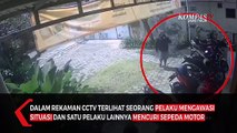 Aksinya Terekam CCTV, Residivis Curanmor 9 TKP di Surabaya Diringkus