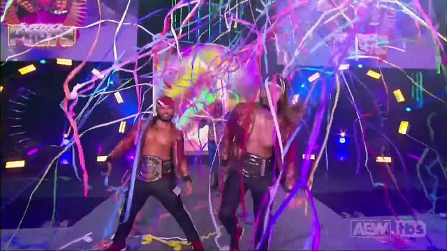 The Young Bucks Entrance as World Tag Team Champions: AEW Dynamite Fyter Fest 2022 (Week 1)
