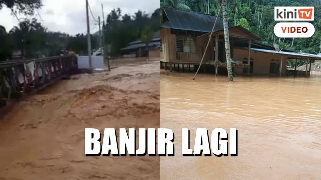 Kampung Iboi, Baling sekali lagi dilanda banjir bulan ini