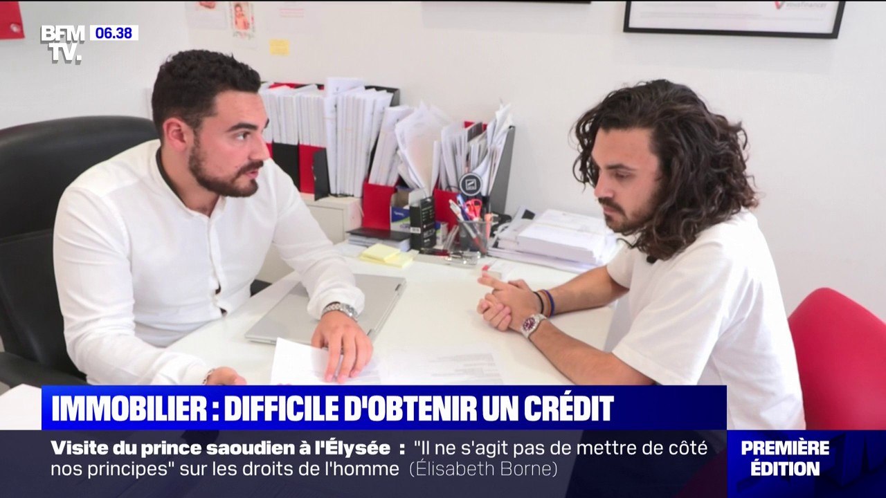 Avec la hausse des taux d'intérêts, il est de plus en plus difficile d'obtenir un crédit immobilier