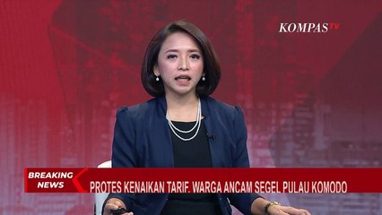 BREAKING NEWS - Tolak Kenaikan Tarif Masuk Jadi Rp3,75 Juta, Warga Ancam Segel Pulau Komodo!