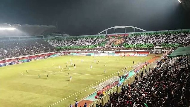 KOREO TERBARU BCS X PSS │FULL CHOREOGRAPHY ACTION BRIGATA CURVA SUD│PSS SLEMAN VS PSM MAKASSAR