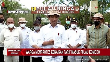 下载视频: Pulau Komodo Difokuskan untuk Konservasi, Jokowi : Lihat Komodo Silahkan ke Pulau Rinca, Harga Tetap