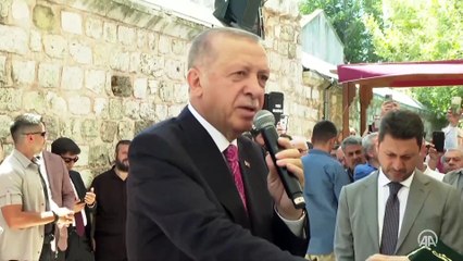 Cumhurbaşkanı Erdoğan, Mehmet Nimet Kaya'nın cenaze törenine katıldı