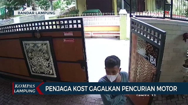 Pakai Tongkat Baseball, Penjaga Indekos Gagalkan Pencurian Motor