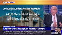 La croissance de la France rebondit de 0,5%, deux fois plus qu'attendu