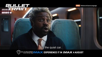 Bullet Train | TV Spot: Off The Train