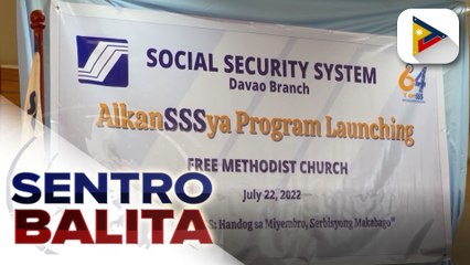 Programang AlkanSSSya ng SSS, patuloy na nagbibigay serbisyo sa Davao City