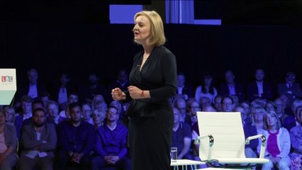 Tory leadership contenders Rishi Sunak and Liz Truss face the public in the first round of hustings