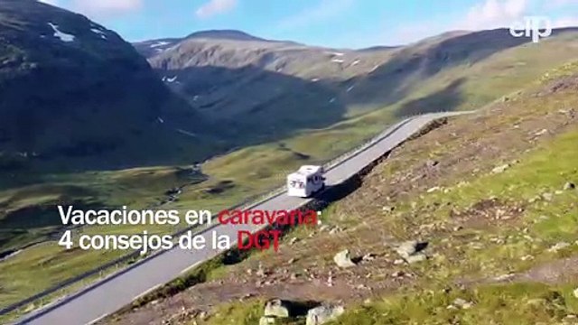 Vacaciones en caravana: cuatro consejos de la DGT