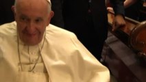 Papa Francesco incontra i rappresentanti della Chiesa del Quebec