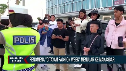 Fenomena Citayam Fashion Week'' Menular ke Makassar, Muda-mudi Ini Dijadikan Duta Lalu Lintas