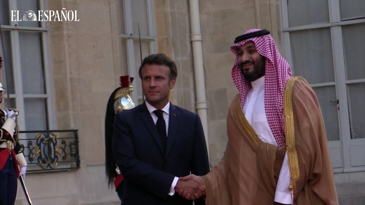 Encuentro entre Macron y Bin Salmán