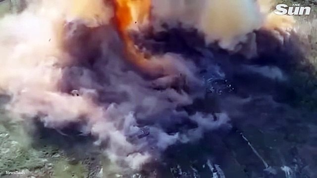 Ukrainian forces destroy Russian ammo depots near Kharkiv