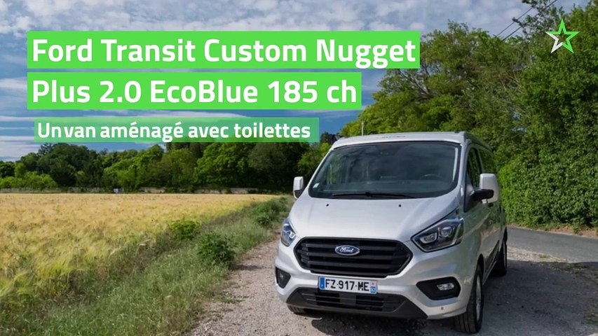 Test Ford Transit Custom Nugget Plus 2.0 EcoBlue...