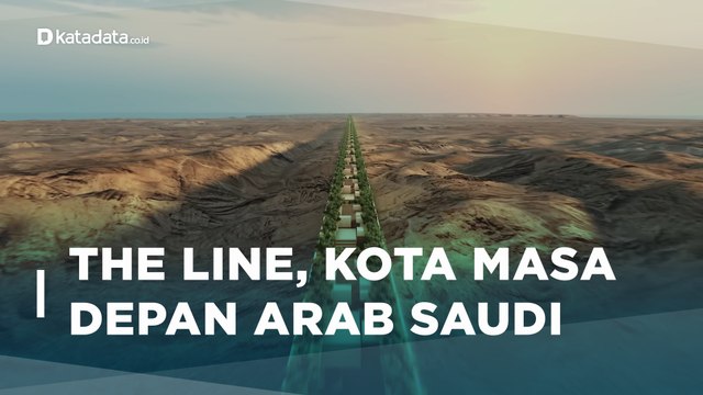 Intip The Line, Kota Masa Depan Futuristik ala Arab Saudi | Katadata Indonesia