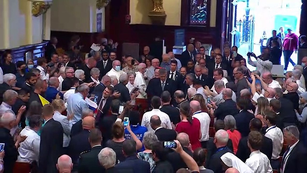 Kanada-Reise: Papst spricht mit Missbrauchsopfern