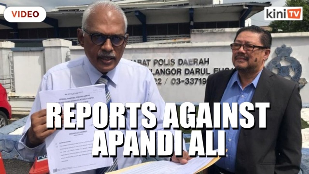 MP: Lodge reports against Apandi over Najib
