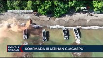 Pendaratan Amfibi Di Tambrauw Koarmada III Bawa Misi Kemanusiaan