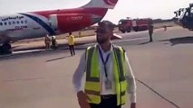 أنباء عن عطل محرك لطائرة إيرانية في الجو وعودتها للمطار