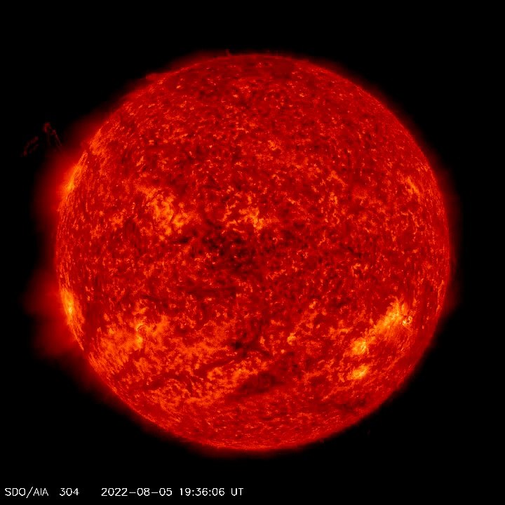 Plasma Solar Storms The Sun Today Aug 6th 2022