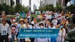 Familiares de desaparecidos marchan sobre Reforma; exigen el Banco Nacional de Datos Forenses