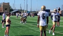Notre Dame Practice Highlights - Cornerbacks