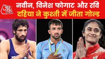 Commonwealth Games: India won 3 gold medals in wrestling