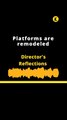 Director's Reflections: Platforms are remodeled (2)