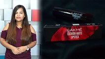 Lakme Cushion Matte Lipstick Review । Lakme Lipstick Review । Lipstick Product Review । *Review