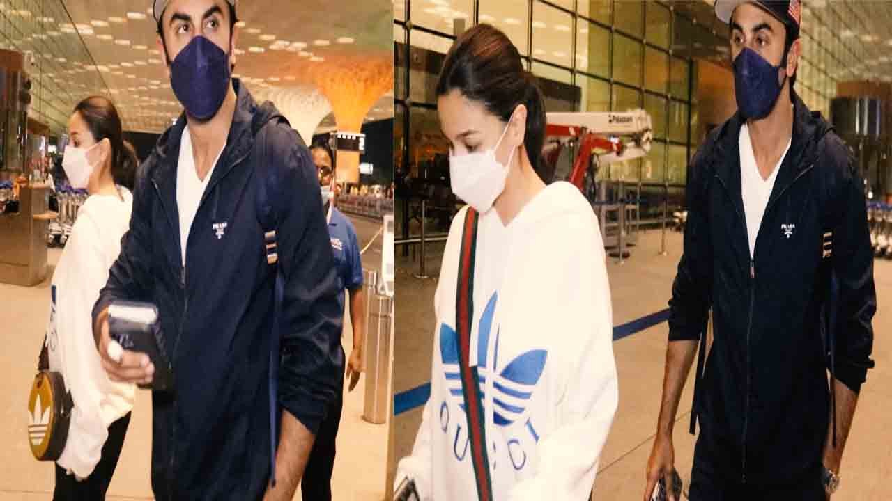 Pregnant Alia Bhatt को Ranbir Kapoor बड़े ध्यान से लेकर Mumbai से हुए रवाना, Video हुआ Viral!
