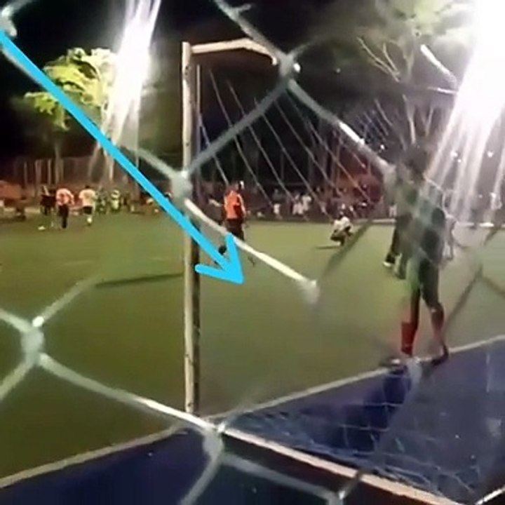 What A Goal Defender! Goalkeeper Is Not A Man