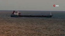 Ukrayna'dan hareket eden mısır yüklü Türk gemisi İstanbul açıklarında demirledi
