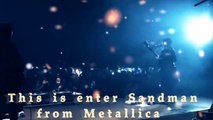 Lyrics Enter Sandman Metallica (VOB cover live)